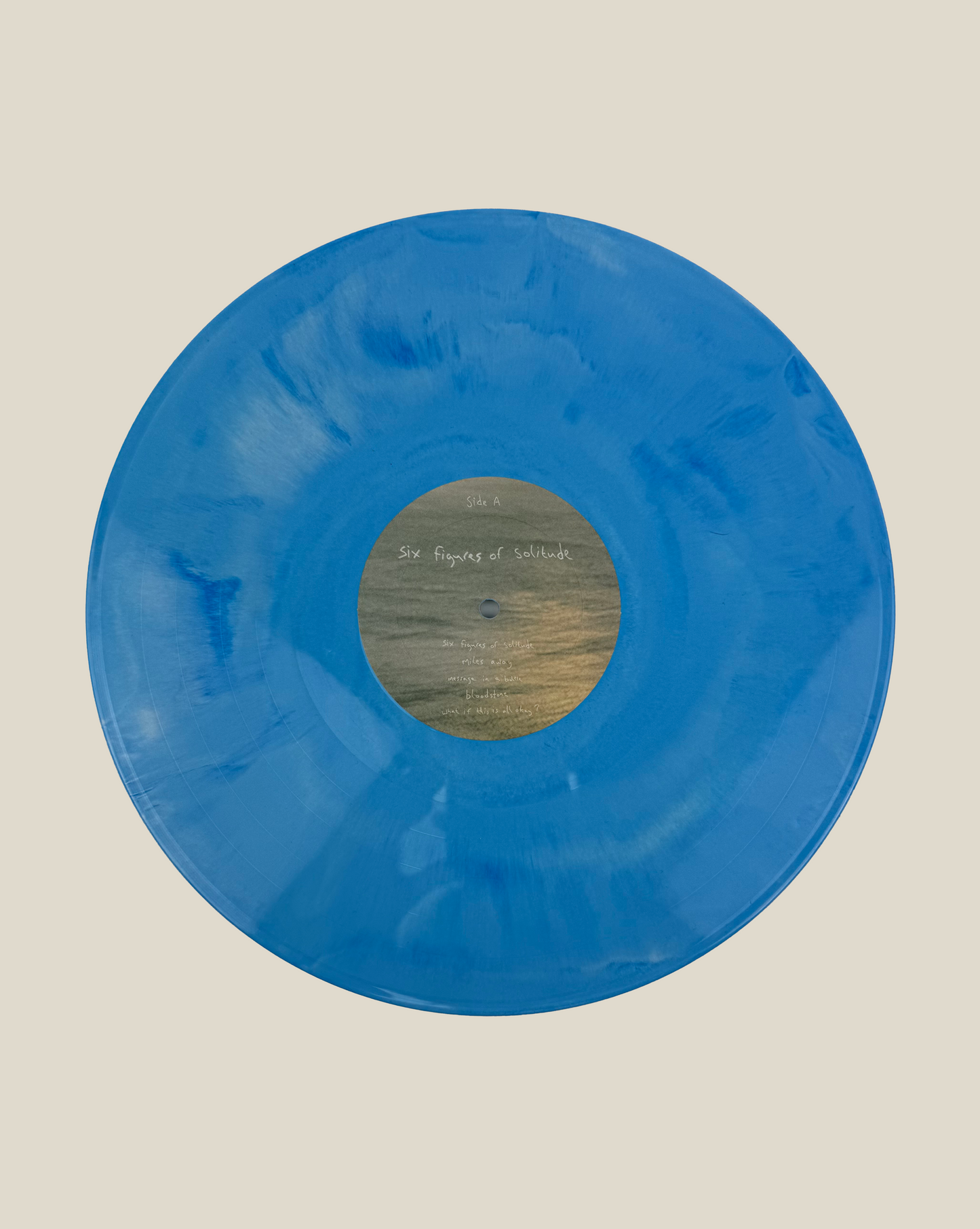 Six Figures of Solitude / Backyard Mafia (Double EP) on Blue Marble Vinyl