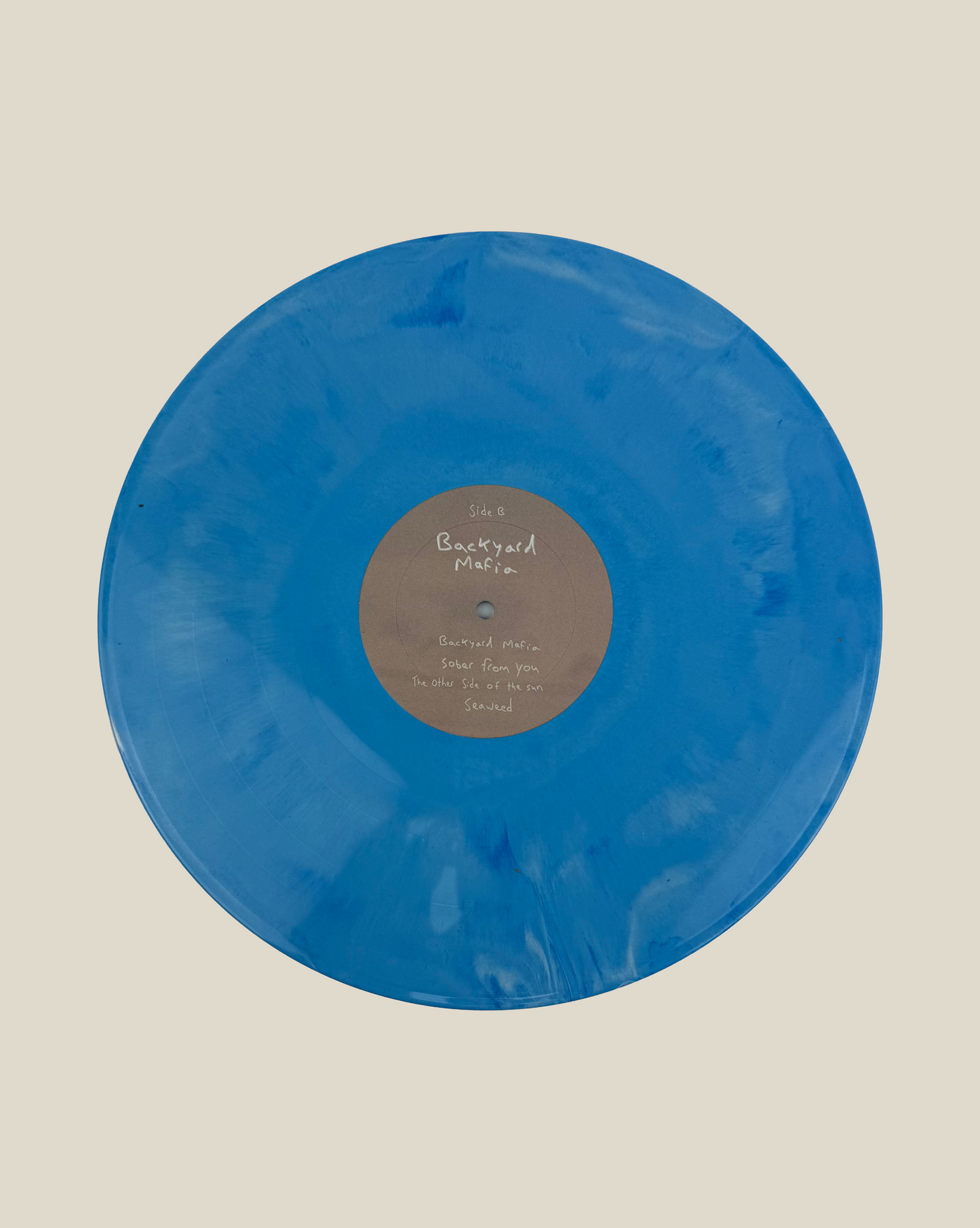 Six Figures of Solitude / Backyard Mafia (Double EP) on Blue Marble Vinyl